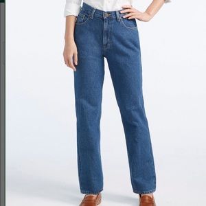 ✨3 for $20✨ lands end wide leg flannel lined jeans